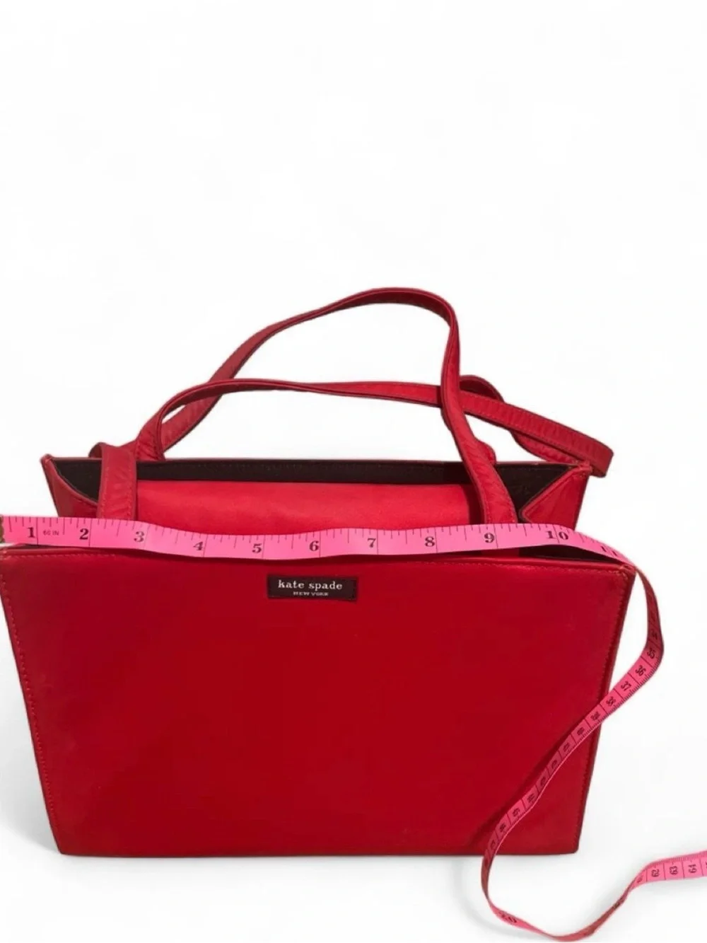 kate spade Red Shoulder Bag with Double Straps
